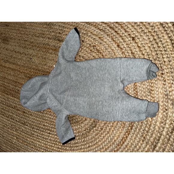 Nike Sportswear Tech Fleece Baby Hooded Coverall in grey size 3m - Picture 4 of 5